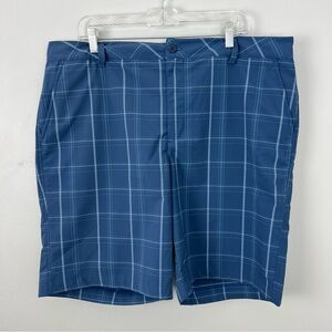 Under Armour Performance Blue Plaid Men's Shorts